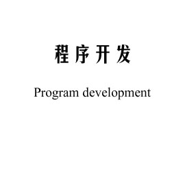 程序开发